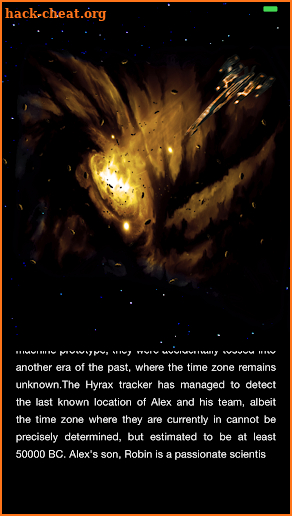 Project Hyrax: Beyond Time - Horror Text adventure screenshot