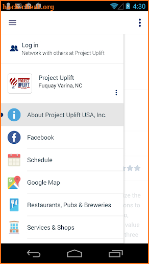 Project Uplift USA, Inc. screenshot