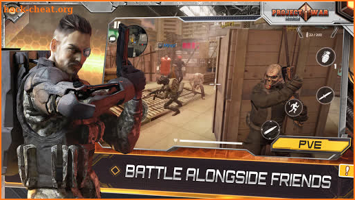 Project War Mobile - online shooter action game screenshot