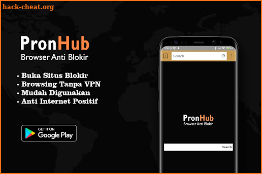 PronHub Browser Anti Blokir Tanpa VPN screenshot