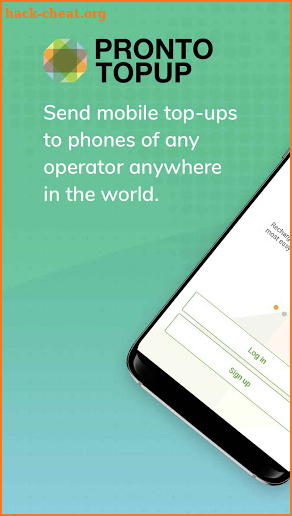 Pronto Top Up - Cellular Recharges screenshot