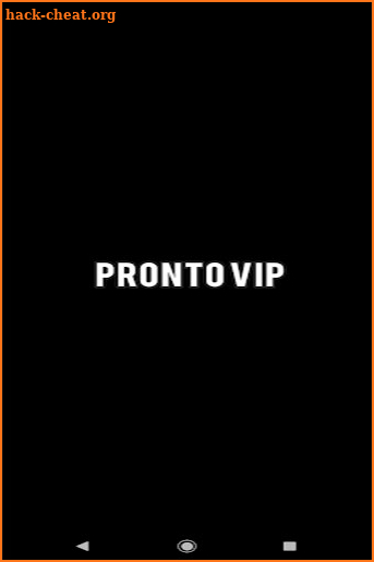 Pronto vip guide screenshot