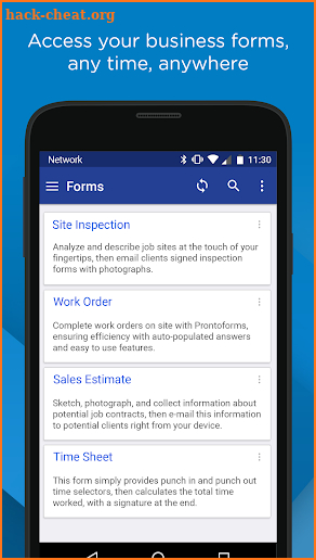 ProntoForms - Mobile Forms screenshot