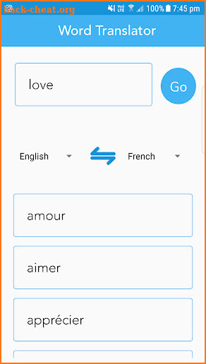 Pronunciation, Spelling Check & Word Translator screenshot