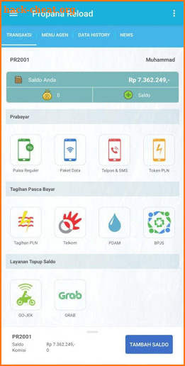 PROPANA RELOAD - Pulsa dan Kuota screenshot