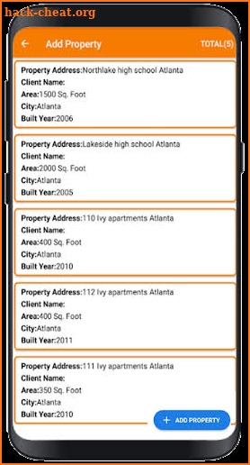 Property Inspection Software screenshot