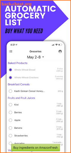 Prospre: Macro Meal Planner screenshot