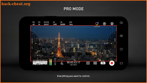 Protake - Mobile Cinema Camera screenshot