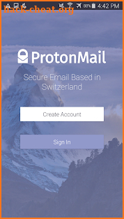 ProtonMail - Encrypted Email screenshot