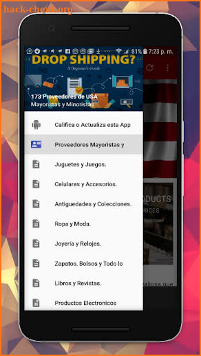 Proveedores Mayoristas USA screenshot