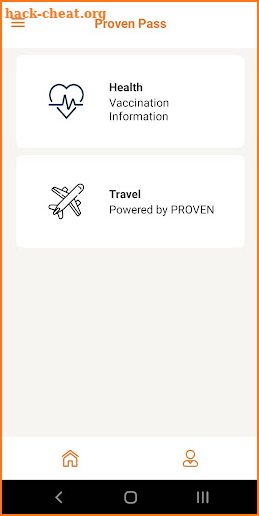 ProvenPass screenshot