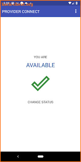 Provider Connect screenshot