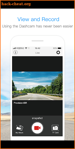 Provision DashCam screenshot