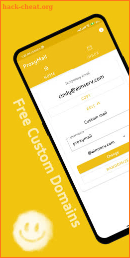 ProxyMail - Creates Temporary email addresses screenshot