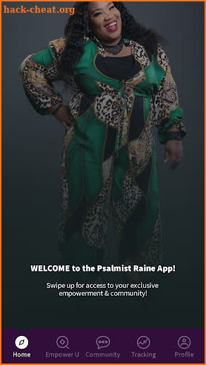 Psalmist Raine Ministries screenshot