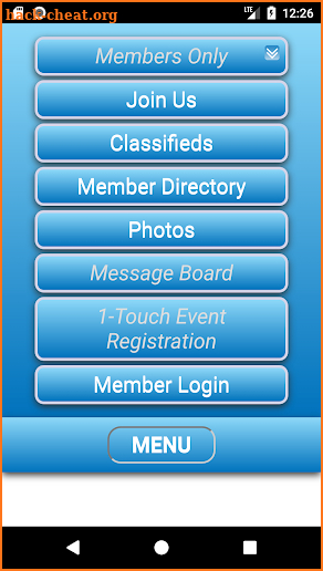 PSAWorld Mobile App screenshot