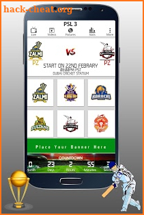 PSL 2018 - Live Cricket streaming, scorecard,stats screenshot