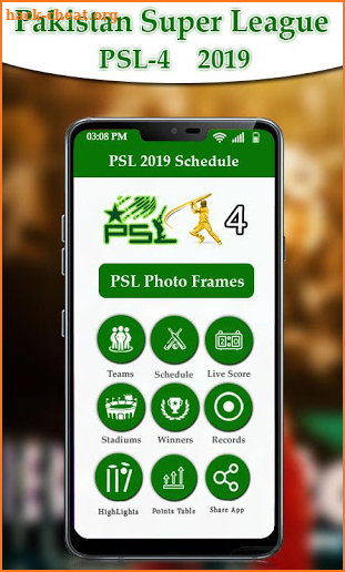 PSL 2019 Schedule: PSL 2019 Photo Frames screenshot