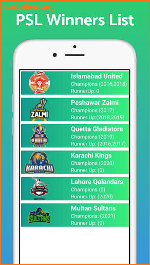 PSL 7 Schedule & Live Score screenshot