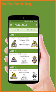 PSL Live Match screenshot