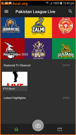 PSL-Live Match 2020 screenshot