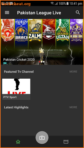 PSL-Live Match 2020 screenshot