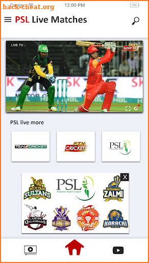 PSL LIVE - PSL Live Matches screenshot