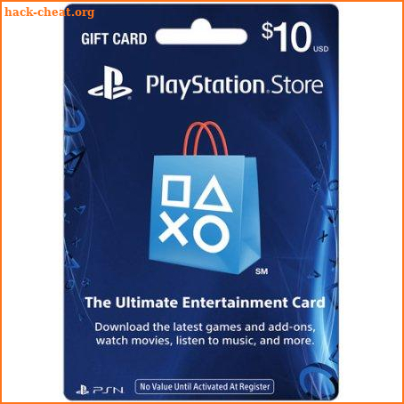 PSN Cards screenshot