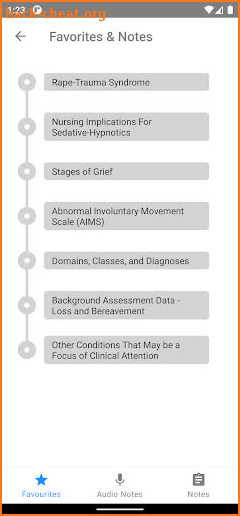 Psychiatric Nursing screenshot