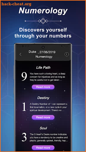 Psychic numerology & life path screenshot