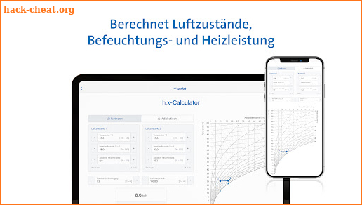 Psychrometric Calculator screenshot