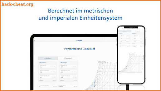 Psychrometric Calculator screenshot