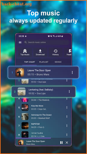 PT Music Player screenshot