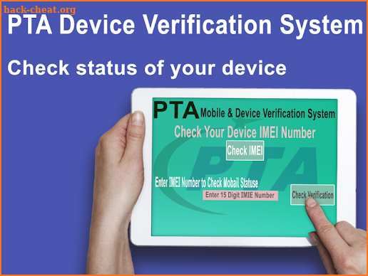 PTA Mobile and Device Verification screenshot