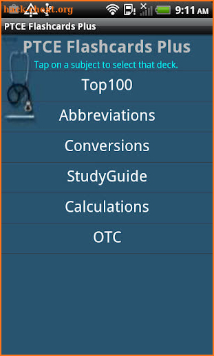 PTCE Flashcards Plus screenshot