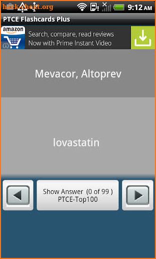 PTCE Flashcards Plus screenshot