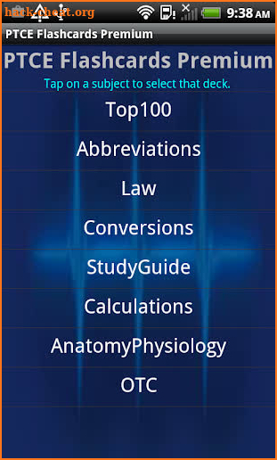 PTCE Flashcards Premium screenshot