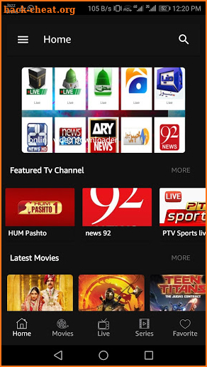 P.TV Lite Entertainment screenshot