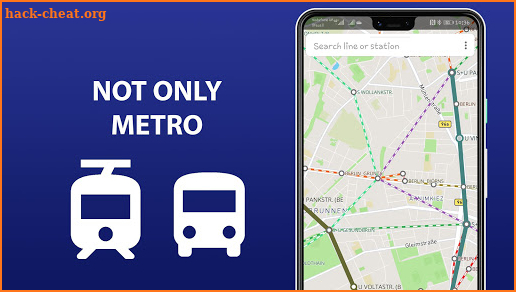Public transport map Berlin screenshot