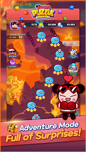 Pucca Puzzle Adventure screenshot