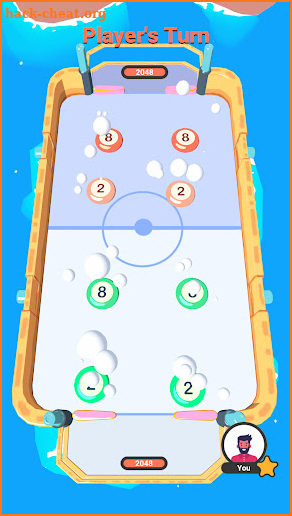 Puckball 2048 screenshot