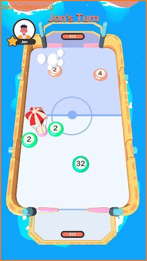 Puckball 2048 screenshot