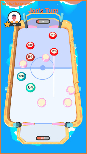 Puckball 2048 screenshot