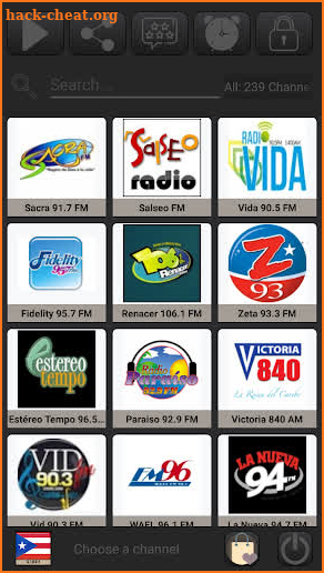 Puerto Rico Radio Stations - AM FM Online screenshot