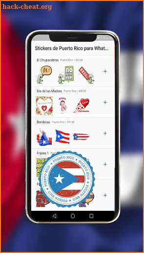 Puerto Rico Stickers for WhatsApp / WAStickerApps screenshot