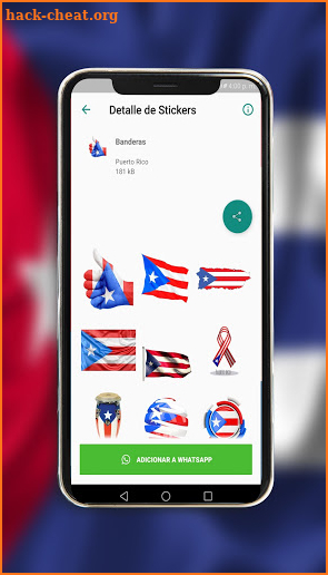 Puerto Rico Stickers for WhatsApp / WAStickerApps screenshot