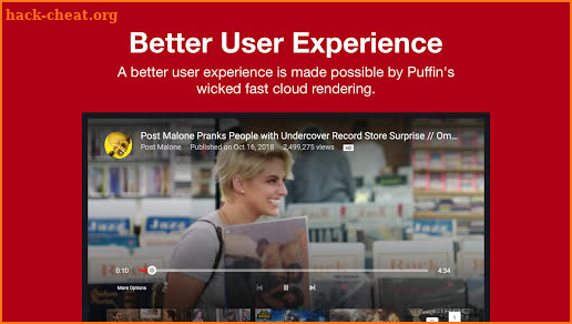 Puffin for YouTube screenshot
