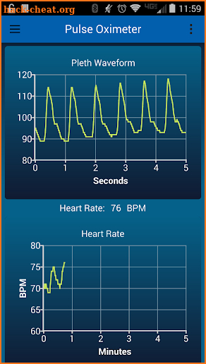 Pulse Oximeter screenshot