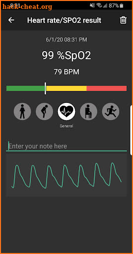 Pulse Oximeter - Beat & Oxygen screenshot