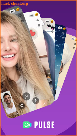 Pulse Video Chat - Swipe & Meet screenshot